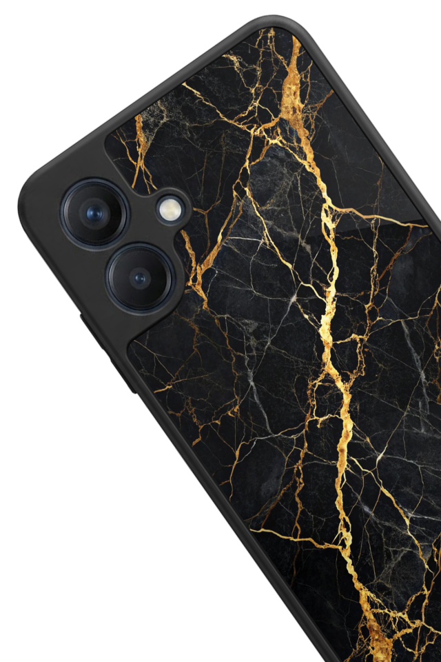 Samsung Galaxy A07 Uyumlu Mermer Marble Tasarımlı Glossy Premium Kılıf