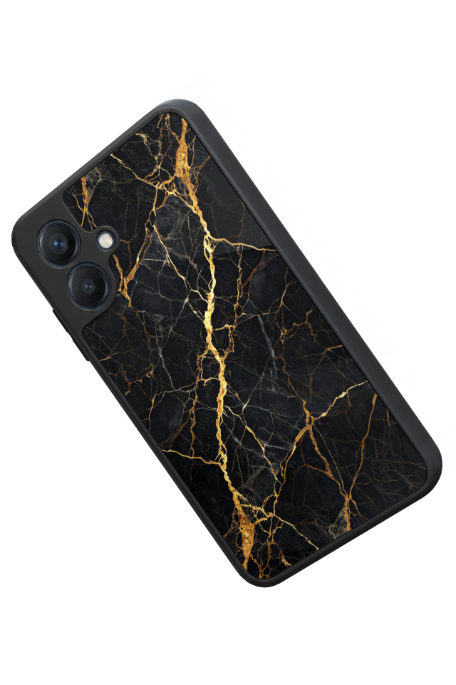 Samsung Galaxy A07 Uyumlu Mermer Marble Tasarımlı Glossy Premium Kılıf