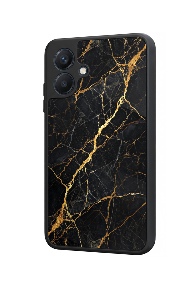 Samsung Galaxy A07 Uyumlu Mermer Marble Tasarımlı Glossy Premium Kılıf