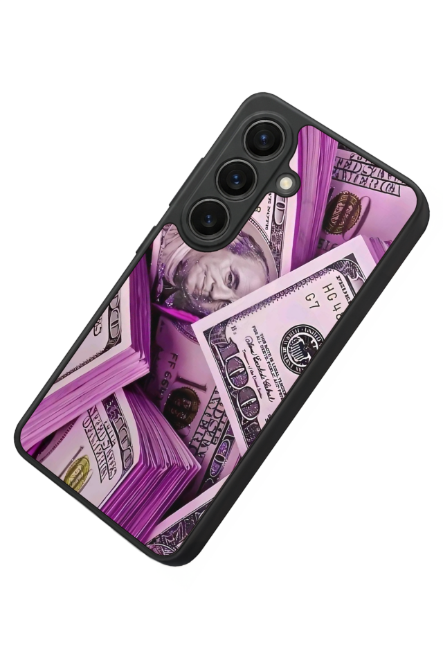 Samsung Galaxy S26 Uyumlu Money Para Tasarımlı Glossy Premium Kılıf