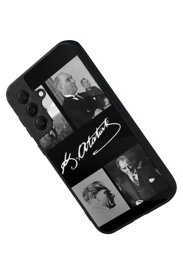 Samsung Galaxy A17 Uyumlu Mustafa Kemal Ataturk Tasarımlı Glossy Premium Kılıf