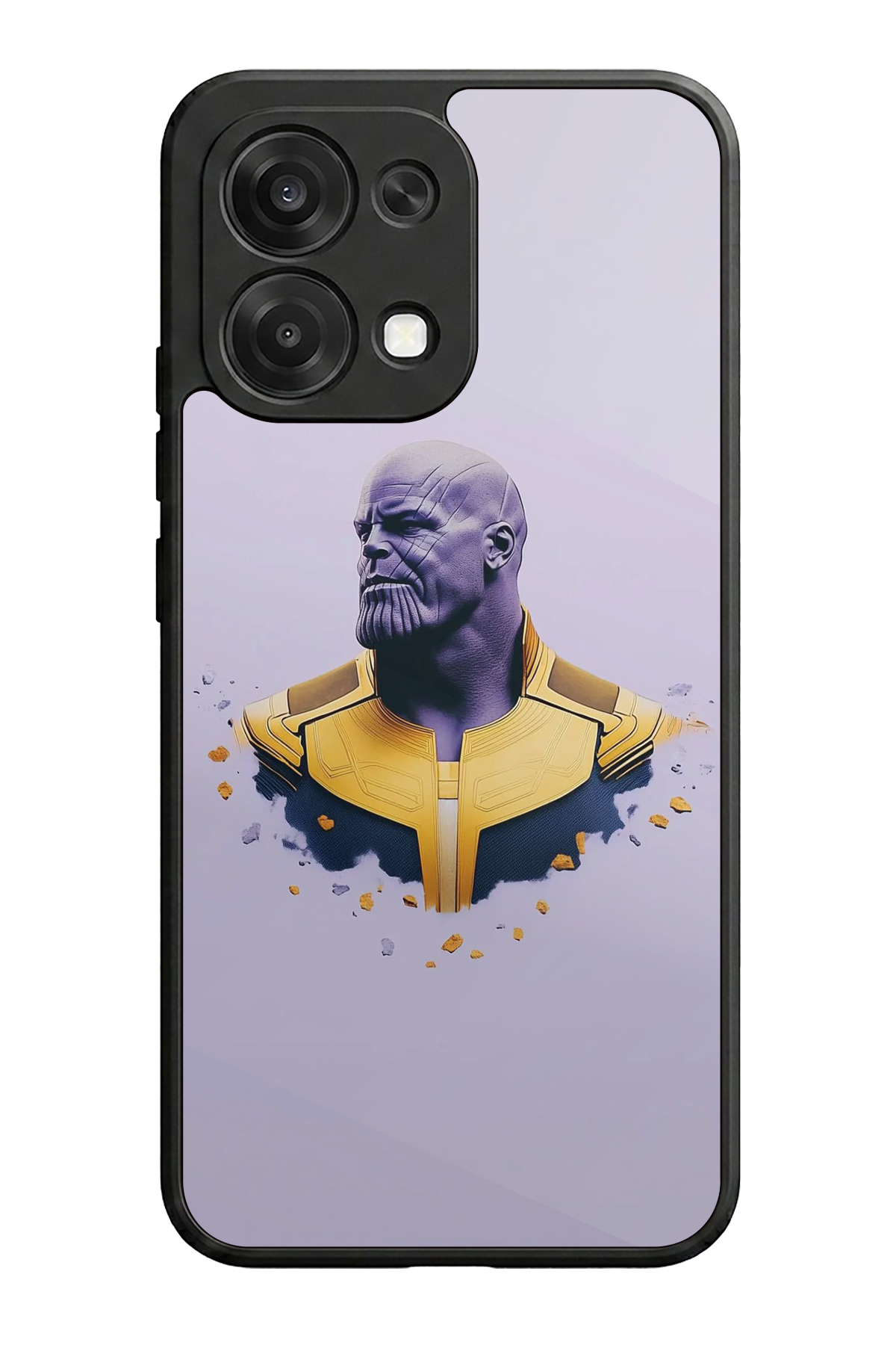 Oppo A6 Pro Uyumlu Thanos Tasarımlı Glossy Premium Kılıf