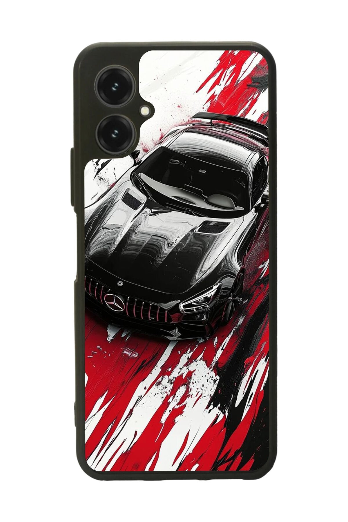 Omix X5 Uyumlu Mercedes Tasarımlı Glossy Premium Kılıf