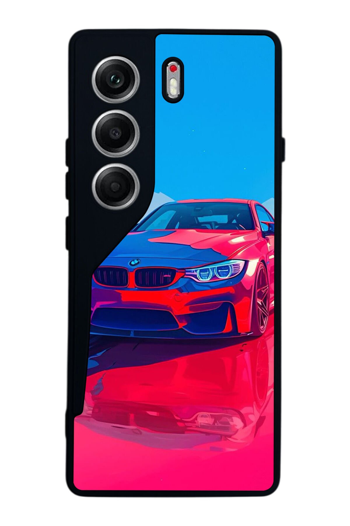 Tecno Camon 40 Uyumlu BMW Tasarımlı Glossy Premium Kılıf