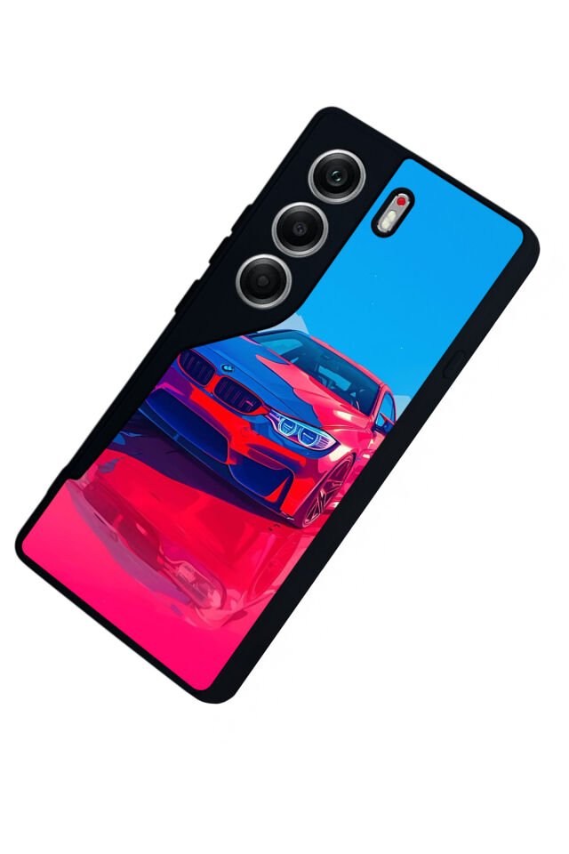 Tecno Camon 40 Uyumlu BMW Tasarımlı Glossy Premium Kılıf