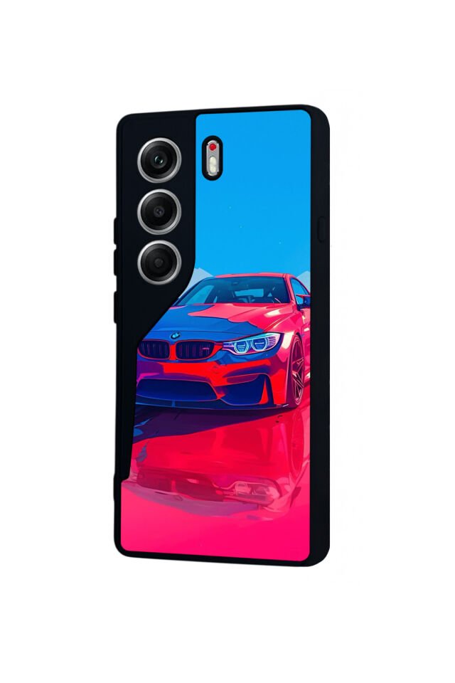 Tecno Camon 40 Uyumlu BMW Tasarımlı Glossy Premium Kılıf