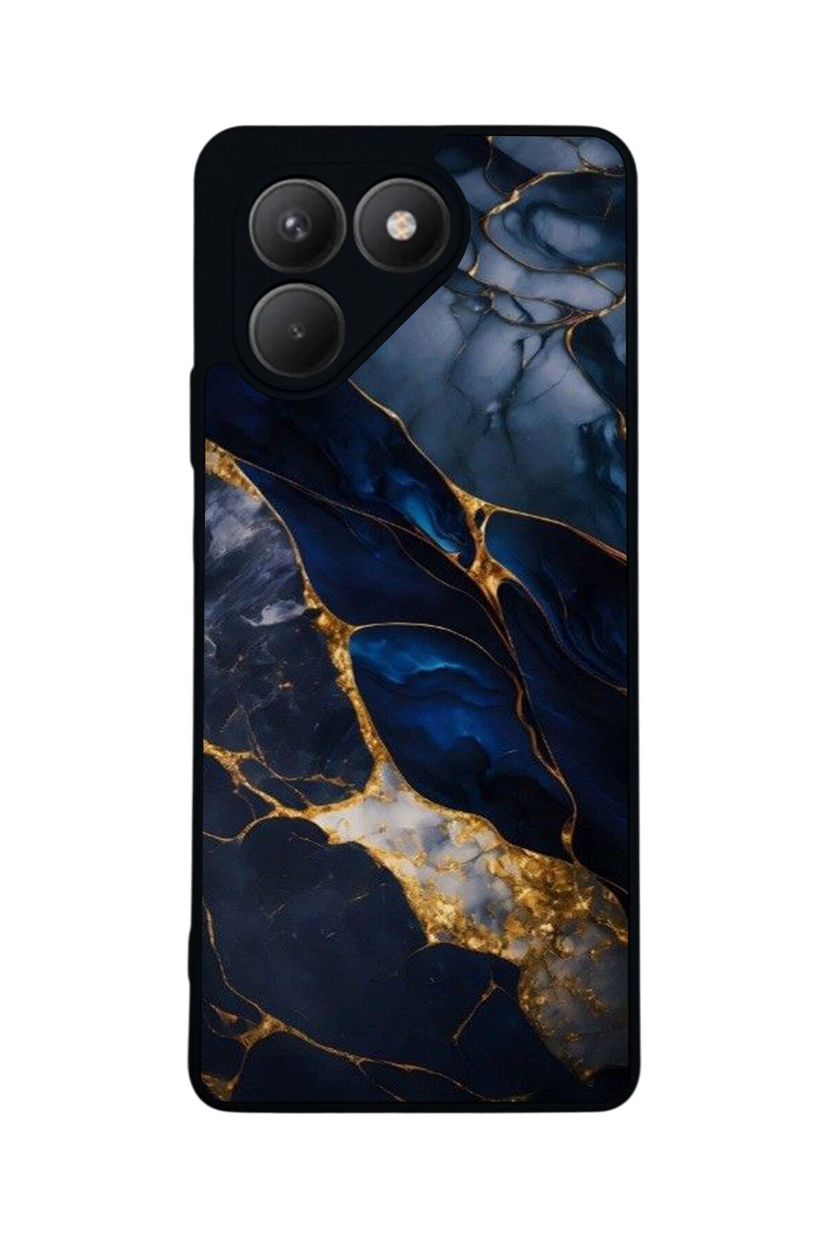 Tecno Pova 7 Mat Uyumlu Siyah Kılıf – Yumuşak Silikon, Koruyucu, Şok Emici Kapak