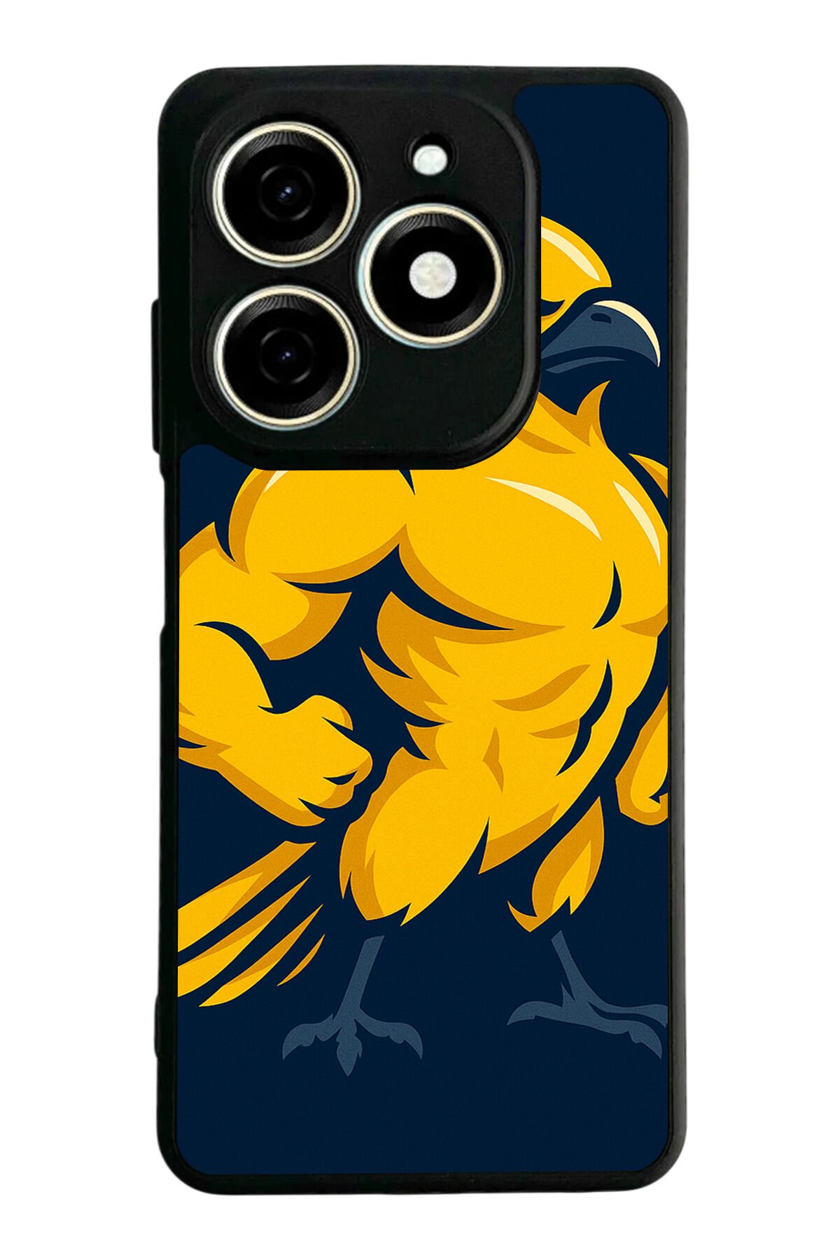 Infınıx Smart 8 Pro Uyumlu Fenerbahce Tasarımlı Glossy Premium Kılıf