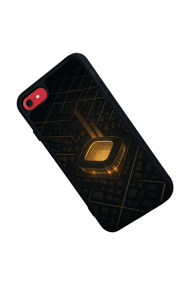 iPhone 8 Uyumlu Aslan Tasarımlı Glossy Premium Kılıf