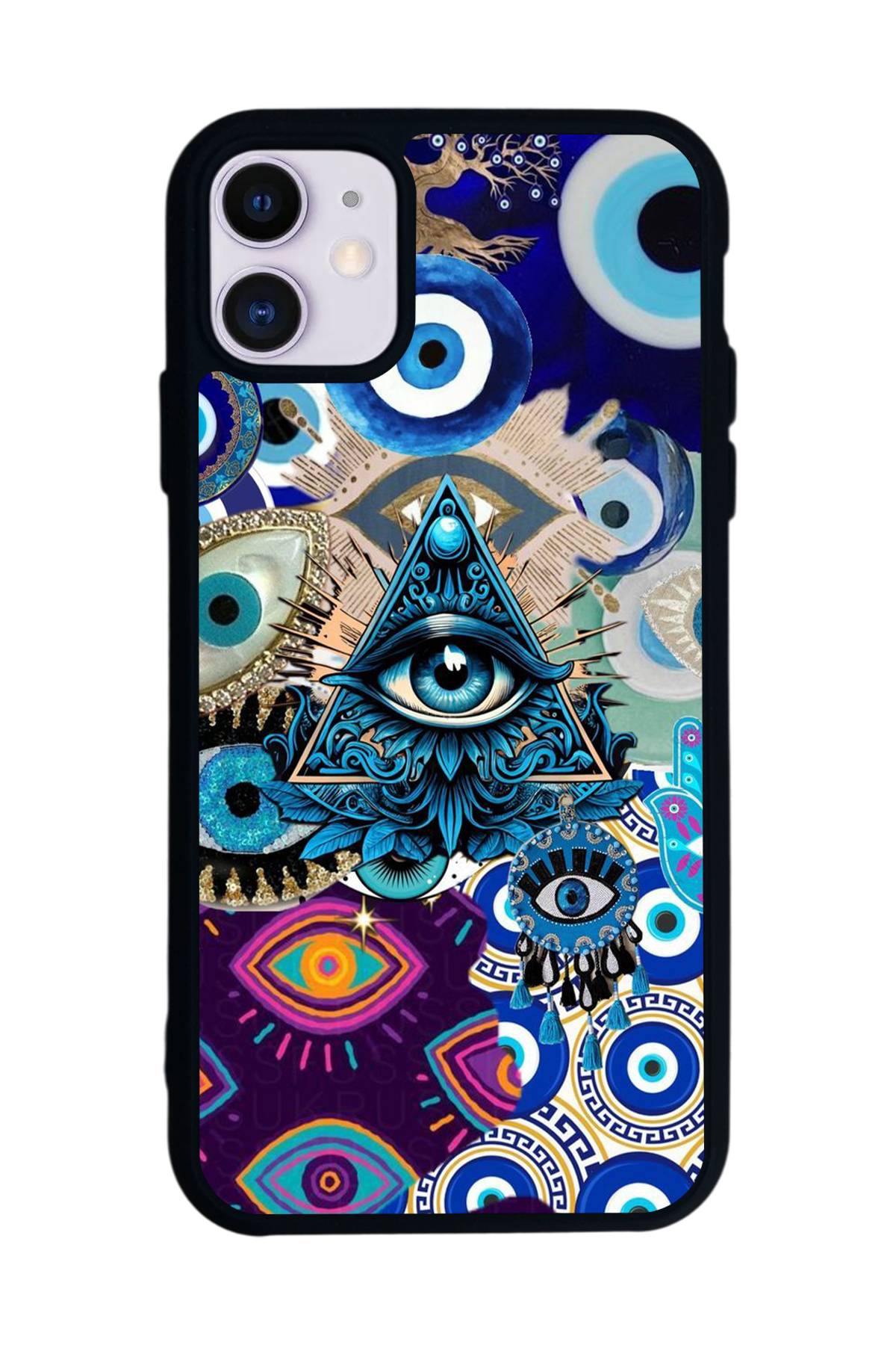 iPhone 11 Uyumlu Göz Tasarımlı Glossy Premium Kılıf