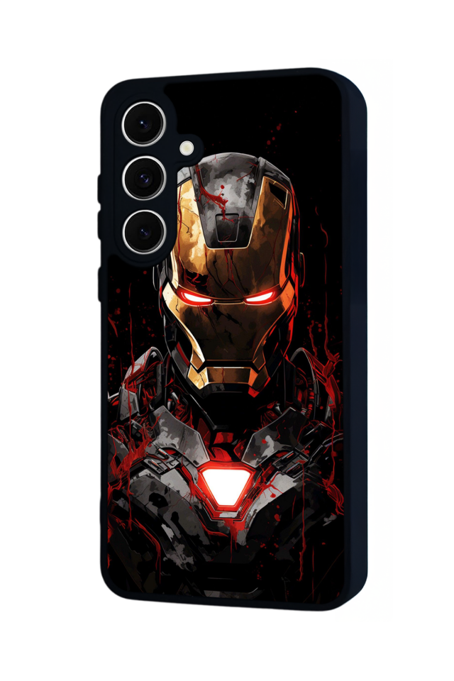 Samsung Galaxy S24 FE Uyumlu  Iron Man ( Demir Adam ) Tasarımlı Glossy Premium Kılıf