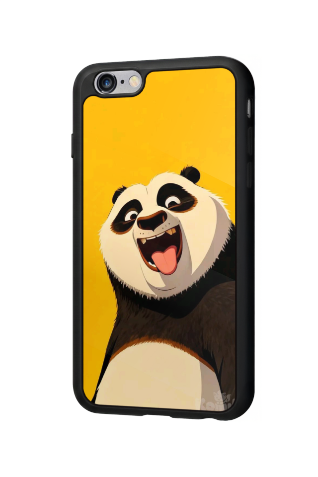 iPhone 6s Plus Uyumlu Kung Fu Panda Tasarımlı Glossy Premium Kılıf