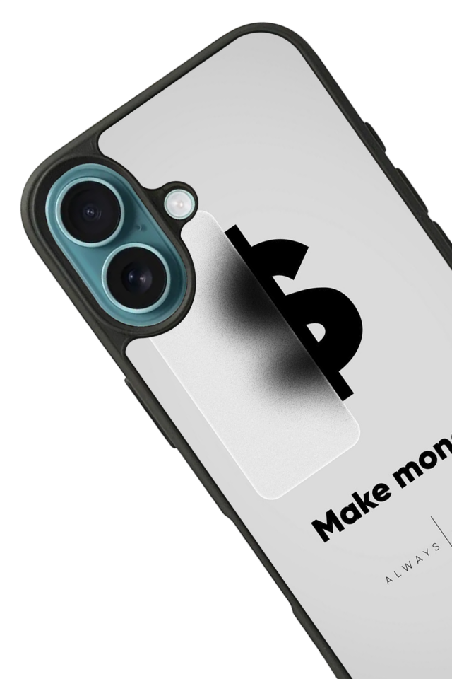 iPhone 16 Plus Uyumlu Money Para Tasarımlı Glossy Premium Kılıf