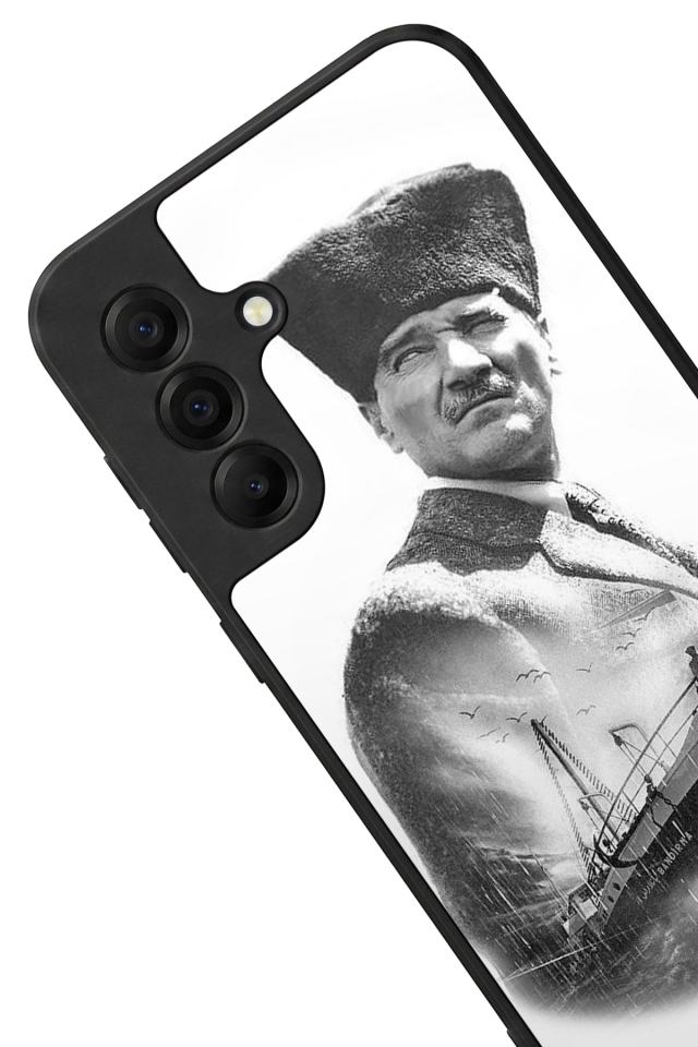 Samsung Galaxy A17 Uyumlu Mustafa Kemal Ataturk Tasarımlı Glossy Premium Kılıf