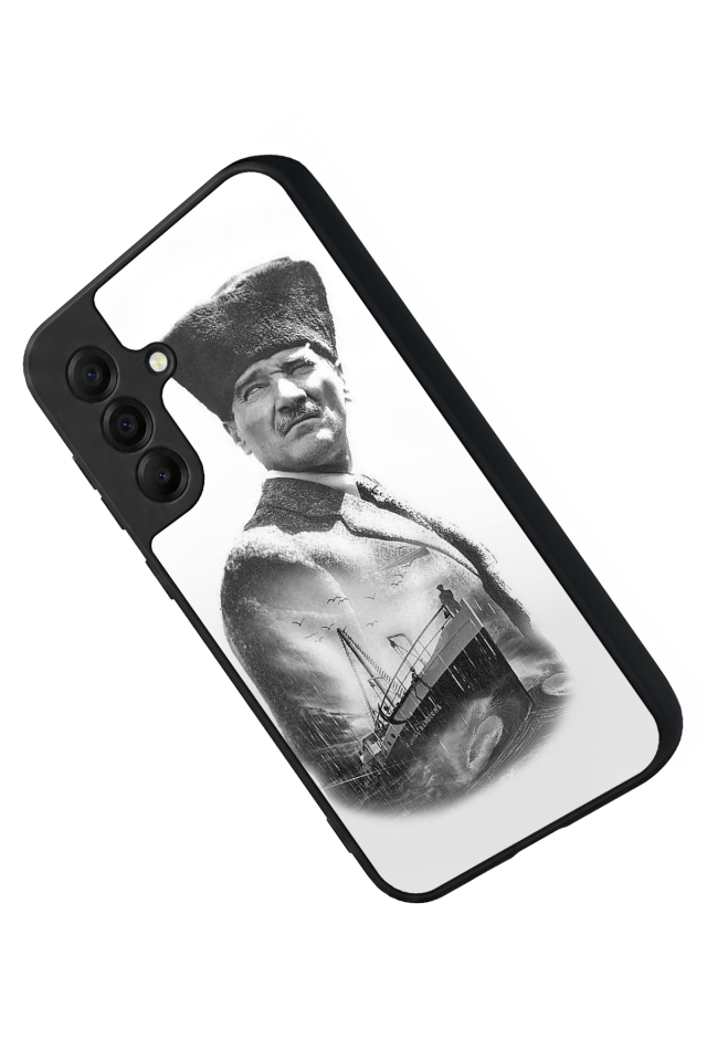 Samsung Galaxy A17 Uyumlu Mustafa Kemal Ataturk Tasarımlı Glossy Premium Kılıf
