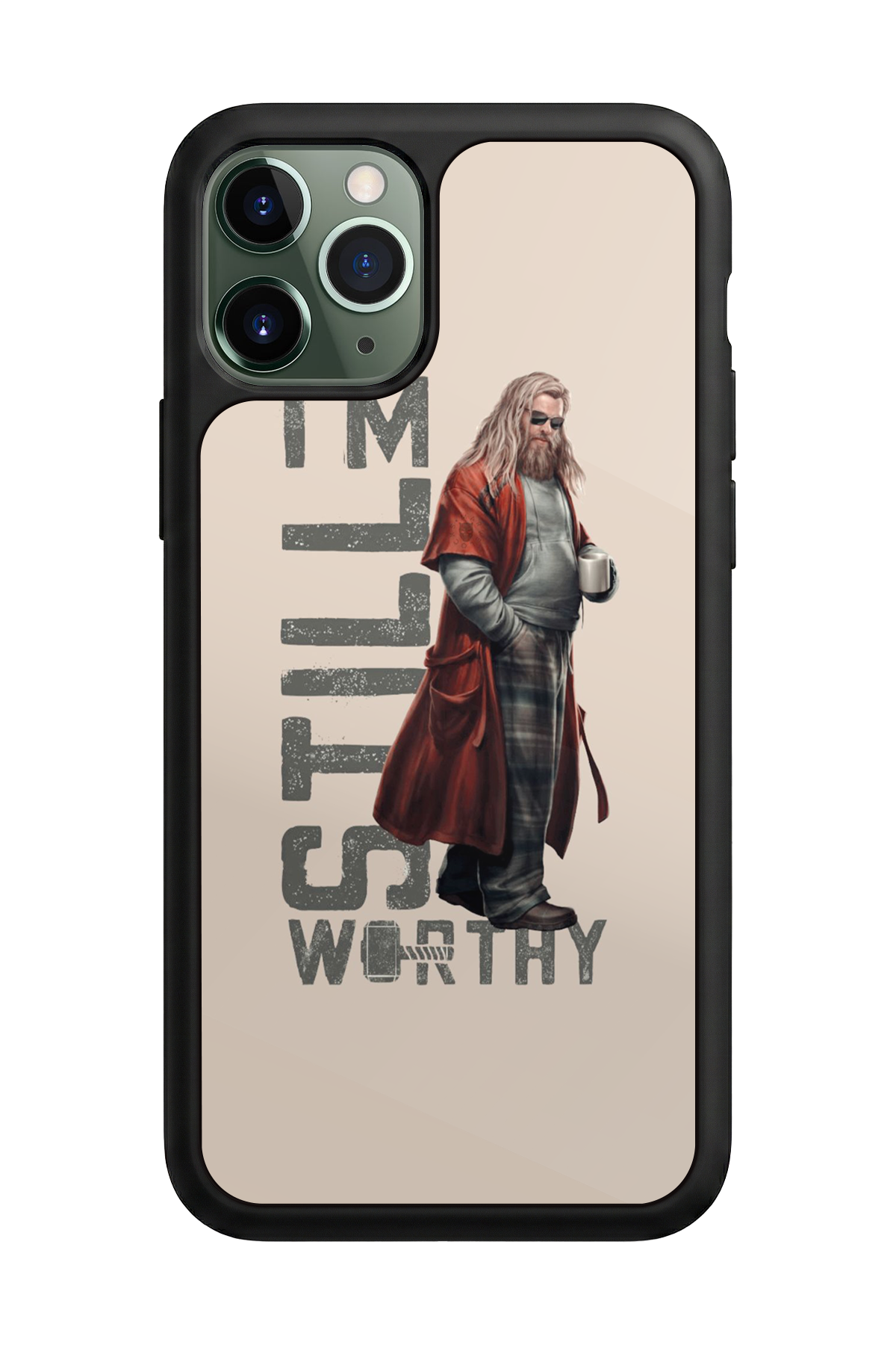 iPhone 11 Pro Max Uyumlu Thor Tasarımlı Glossy Premium Kılıf