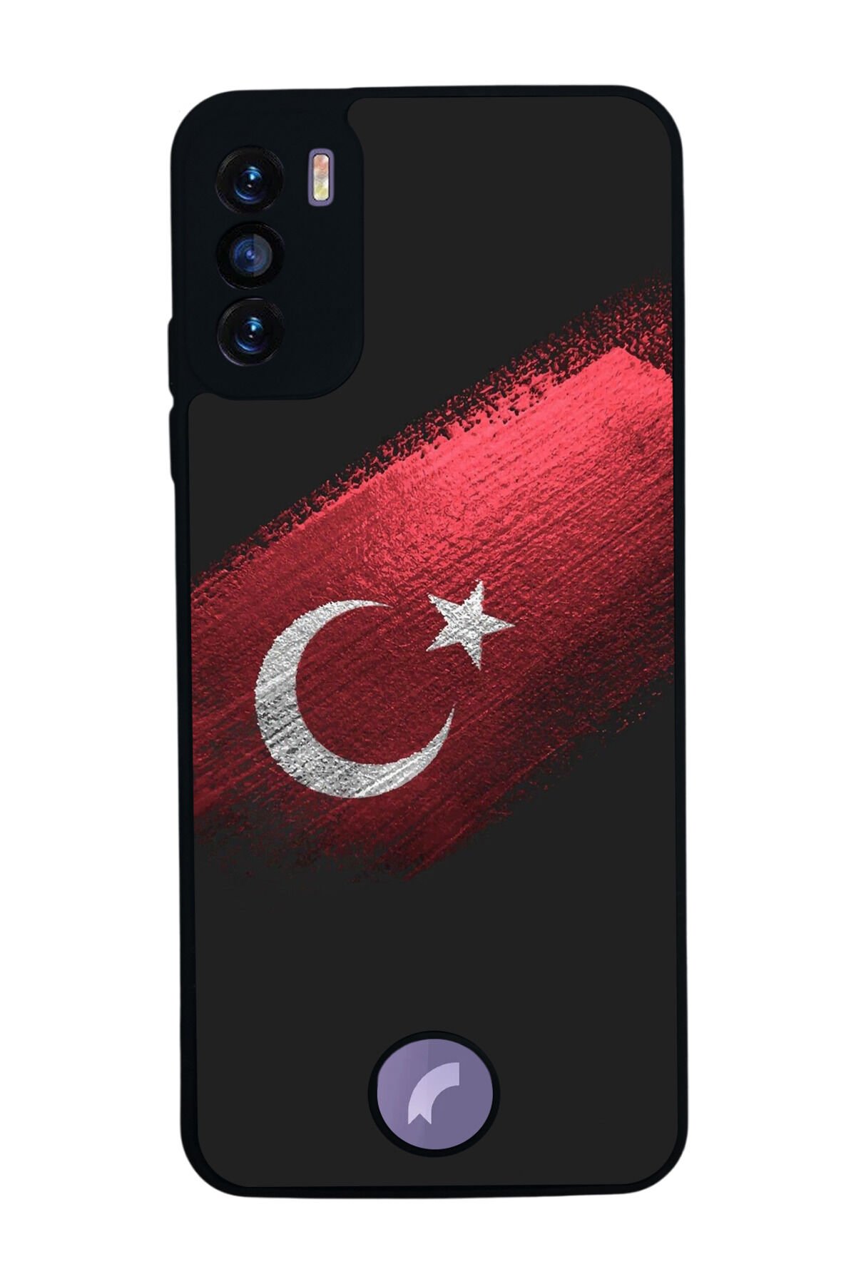 Reeder S19 Max Pro S Uyumlu TurkBayragi Tasarımlı Glossy Premium Kılıf