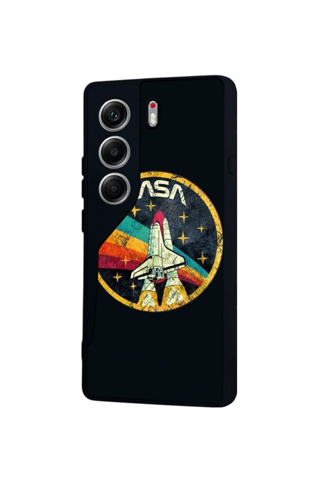 Tecno Camon 40 Uyumlu Nasa Tasarımlı Glossy Premium Kılıf