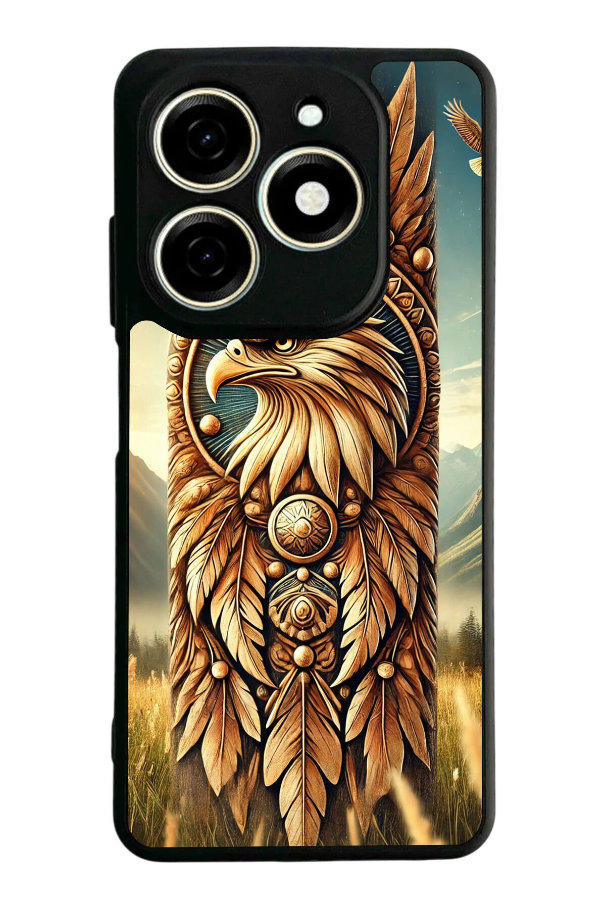 Tecno Spark 20/20C Uyumlu Besiktas Tasarımlı Glossy Premium Kılıf