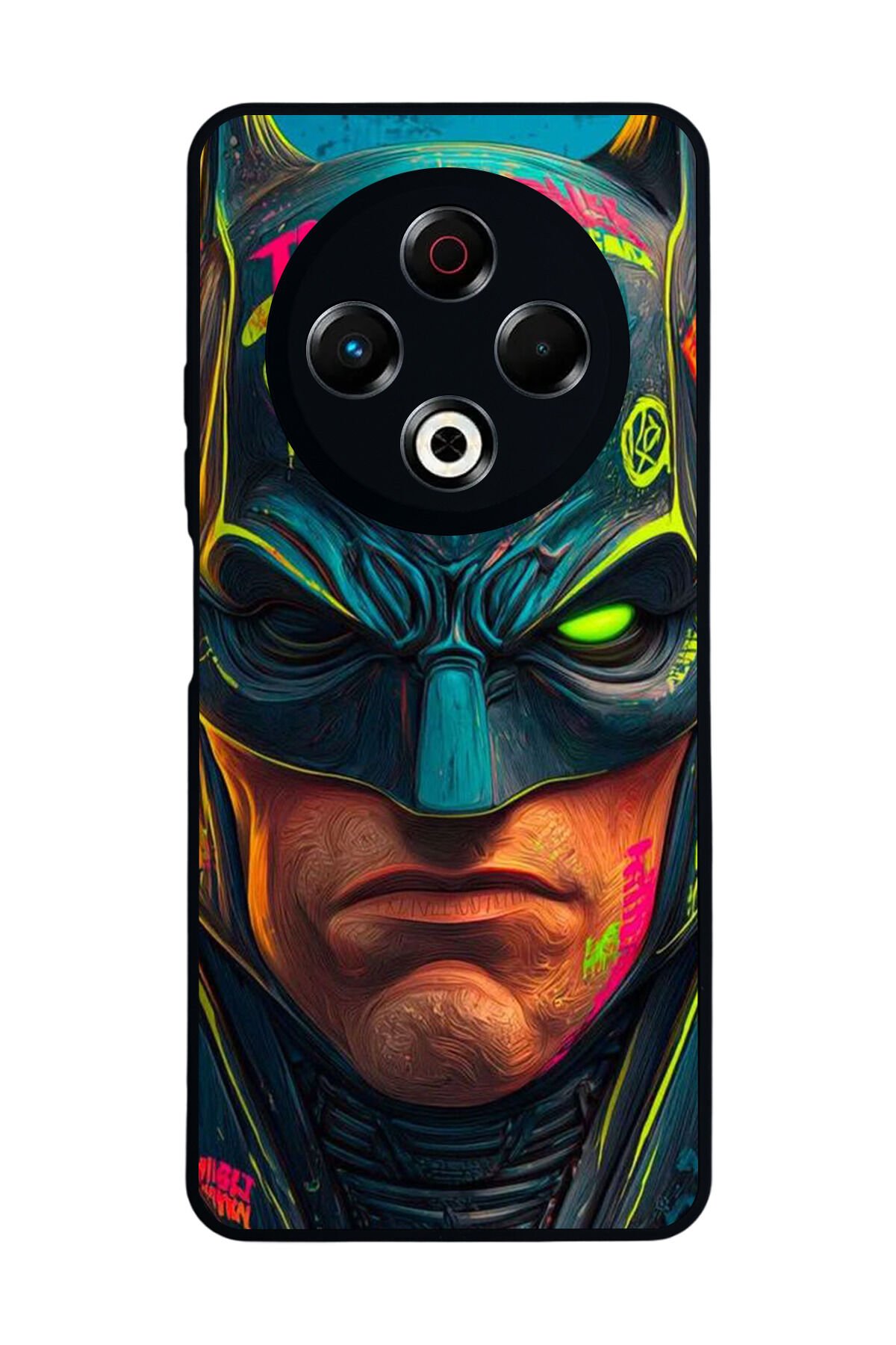 Tecno Spark 30 Uyumlu Batman Tasarımlı Glossy Premium Kılıf