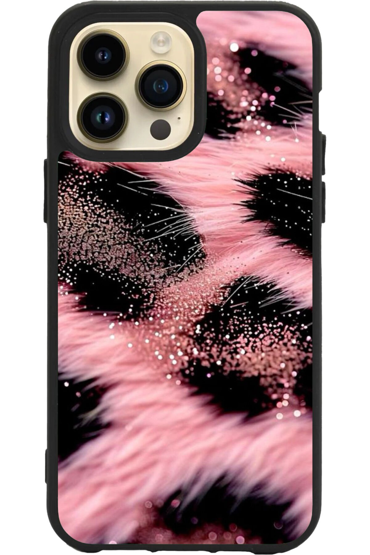 Apple iPhone 16 Pro Siyah Silikon Kılıf Çiziklere ve Darbelere Karşı Koruma