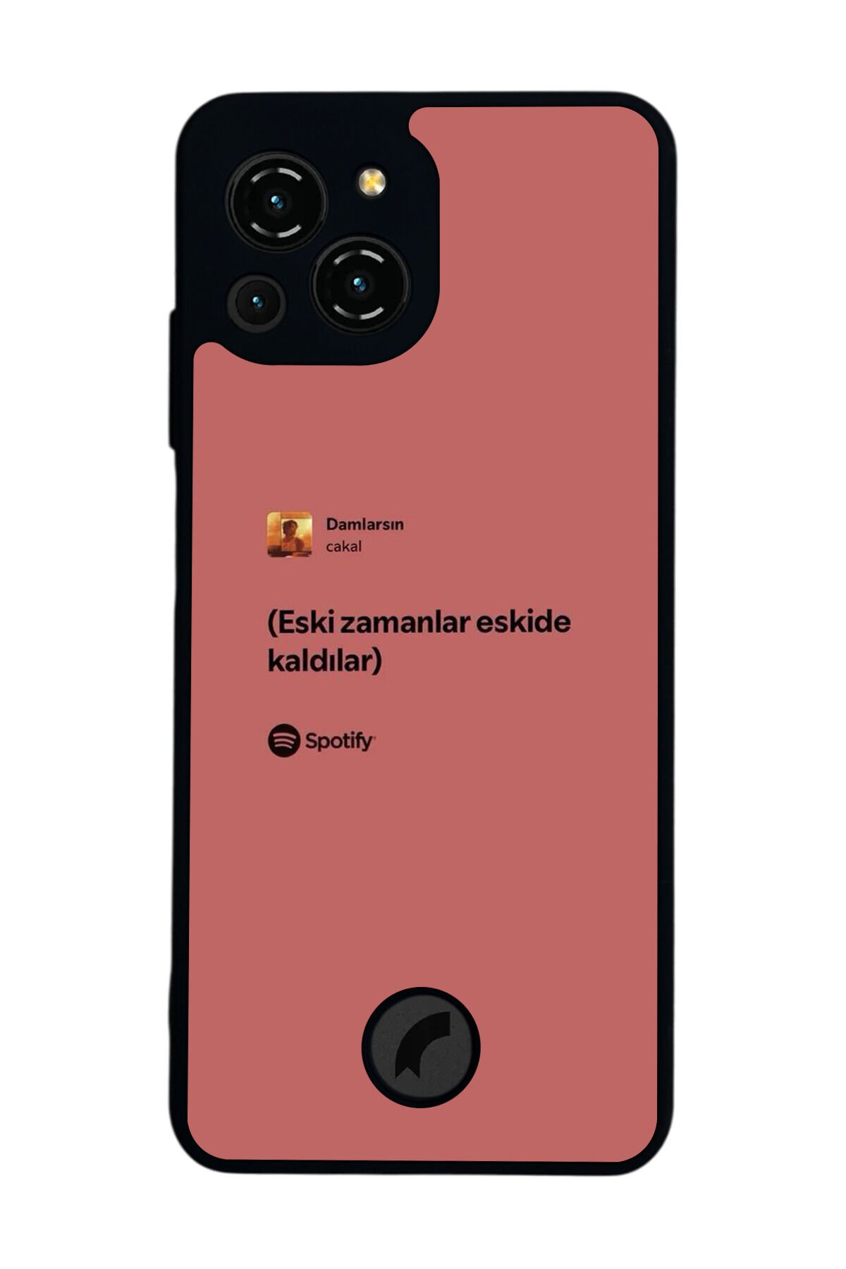Reeder S23 Pro Max Uyumlu Sarki Sozleri Tasarımlı Glossy Premium Kılıf