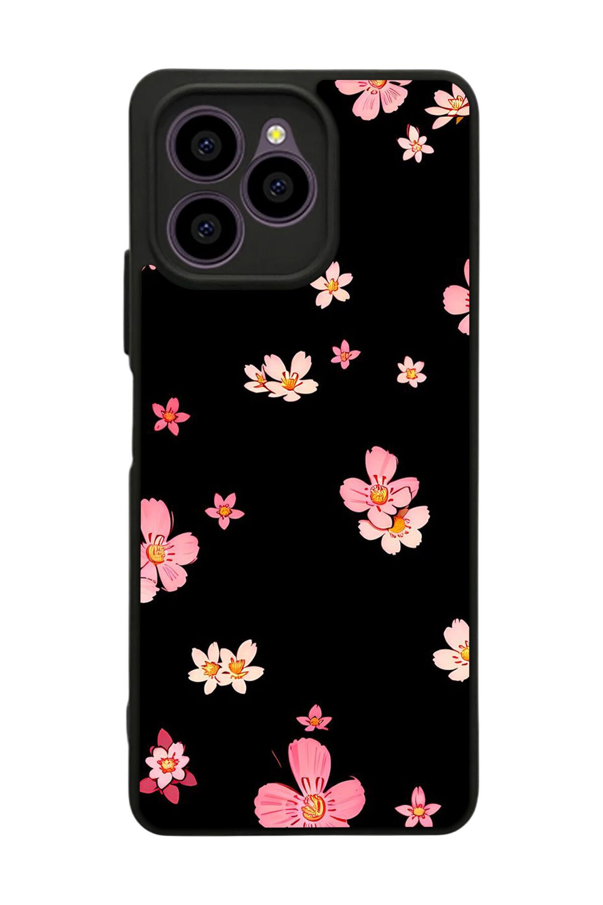 Omix X6 Uyumlu Floral Tasarımlı Glossy Premium Kılıf
