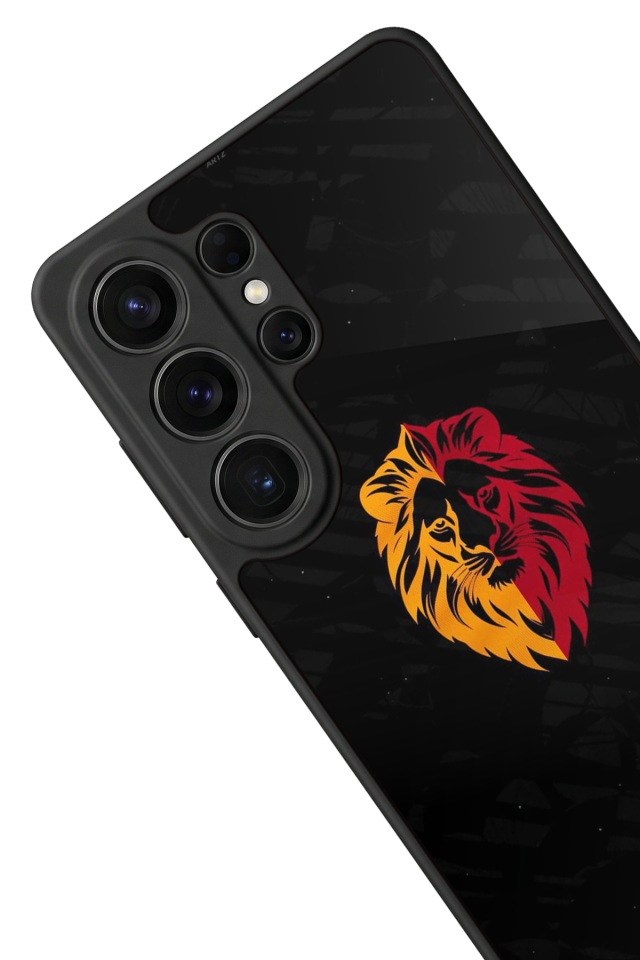 Samsung Galaxy S26 Ultra Uyumlu Aslan Tasarımlı Glossy Premium Kılıf