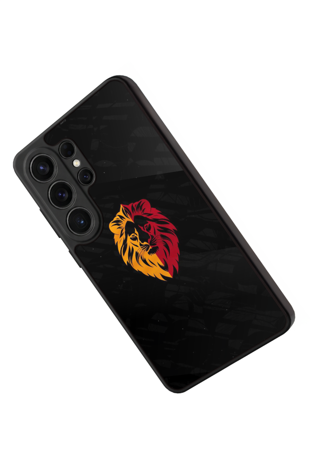 Samsung Galaxy S26 Ultra Uyumlu Aslan Tasarımlı Glossy Premium Kılıf