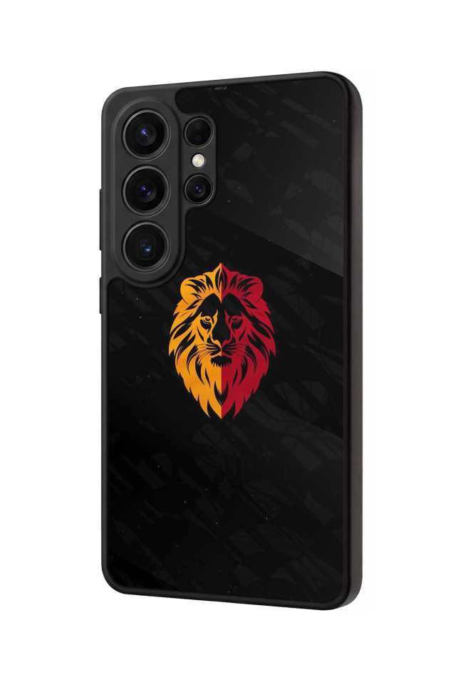 Samsung Galaxy S26 Ultra Uyumlu Aslan Tasarımlı Glossy Premium Kılıf
