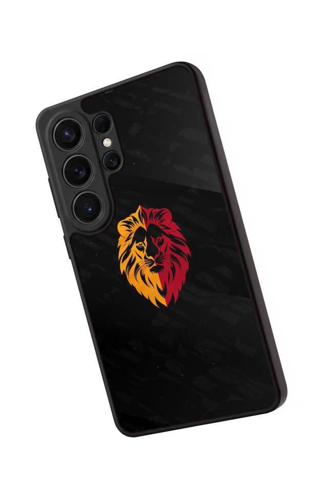 Samsung Galaxy S26 Ultra Uyumlu Aslan Tasarımlı Glossy Premium Kılıf