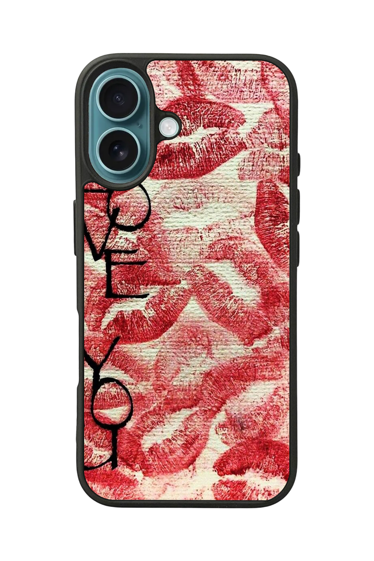iPhone 16 Uyumlu Dudak Tasarımlı Glossy Premium Kılıf
