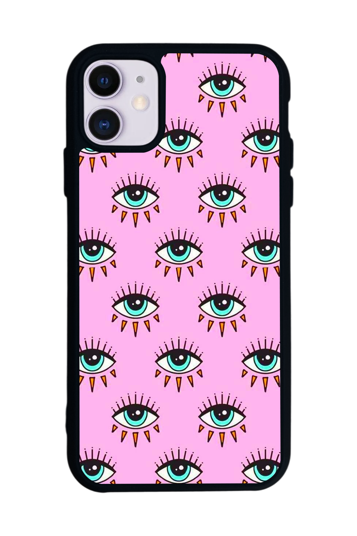 iPhone 11 Uyumlu Göz Tasarımlı Glossy Premium Kılıf
