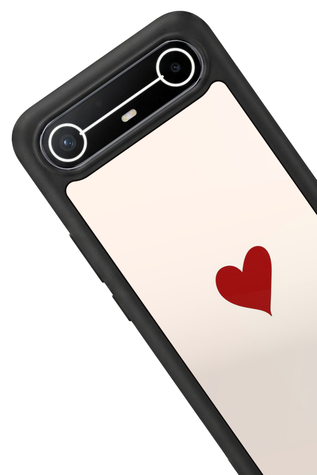 Tecno Spark Slim 5G Uyumlu Kalp Love Tasarımlı Glossy Premium Kılıf