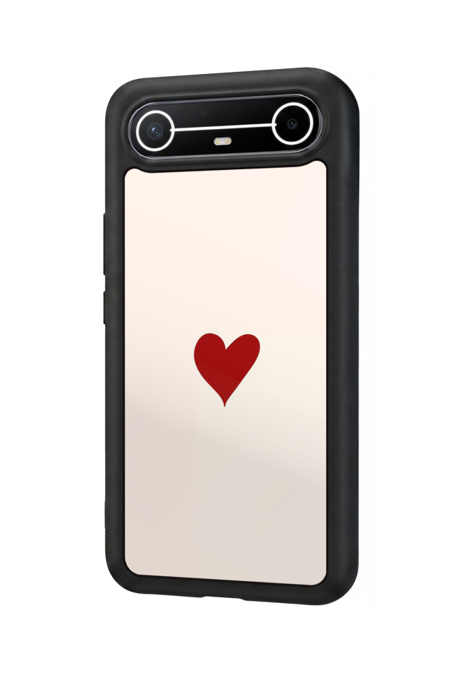 Tecno Spark Slim 5G Uyumlu Kalp Love Tasarımlı Glossy Premium Kılıf