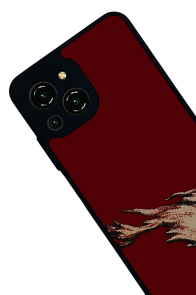 Reeder S23 Pro Max Uyumlu Kalp Love Tasarımlı Glossy Premium Kılıf