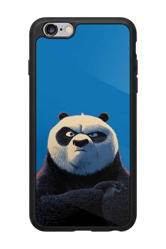 iPhone 6s Plus Uyumlu Kung Fu Panda Tasarımlı Glossy Premium Kılıf