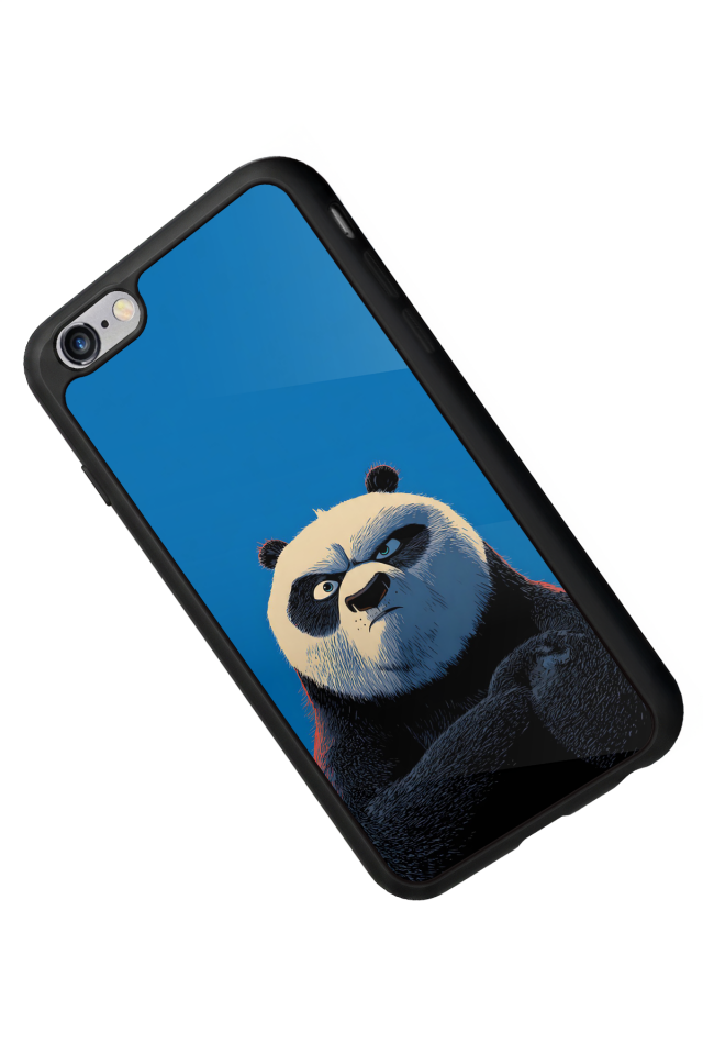 iPhone 6s Plus Uyumlu Kung Fu Panda Tasarımlı Glossy Premium Kılıf