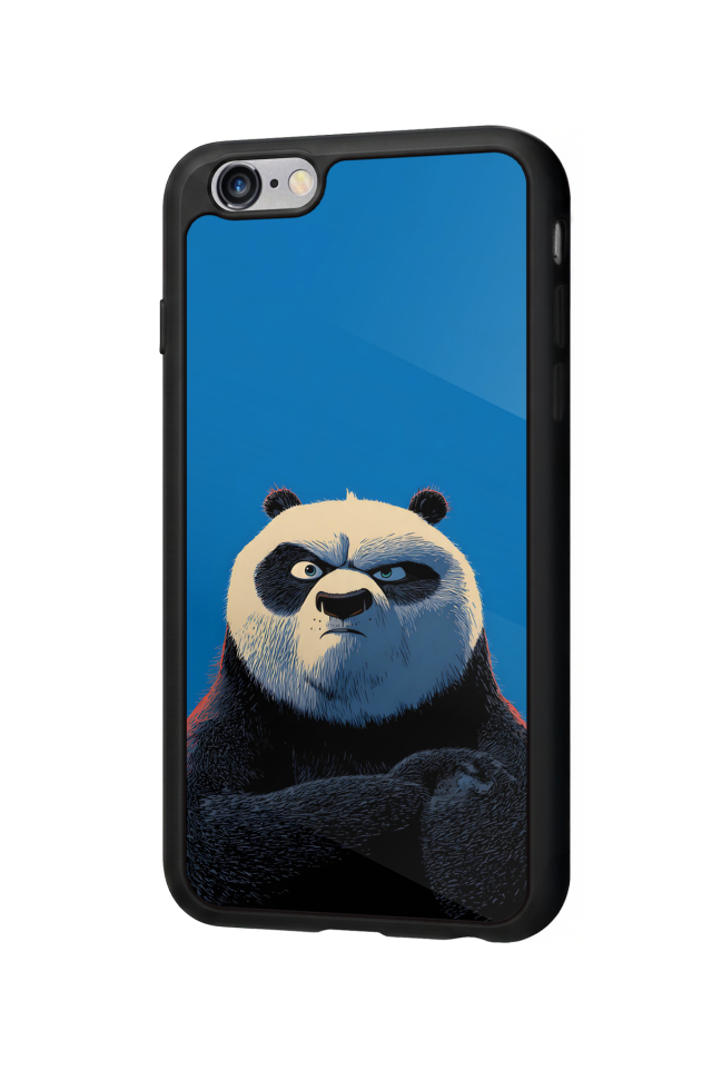 iPhone 6s Plus Uyumlu Kung Fu Panda Tasarımlı Glossy Premium Kılıf
