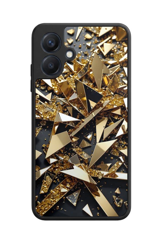 Samsung Galaxy A07 Uyumlu Mermer Marble Tasarımlı Glossy Premium Kılıf