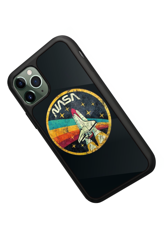 iPhone 11 Pro Max Uyumlu Nasa Tasarımlı Glossy Premium Kılıf