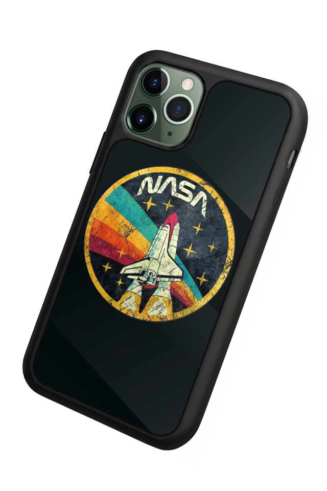 iPhone 11 Pro Max Uyumlu Nasa Tasarımlı Glossy Premium Kılıf