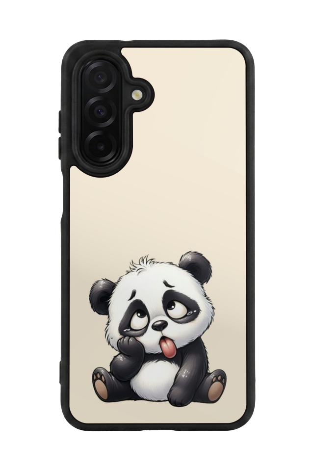 Samsung Galaxy A26 Uyumlu Panda Tasarımlı Glossy Premium Kılıf