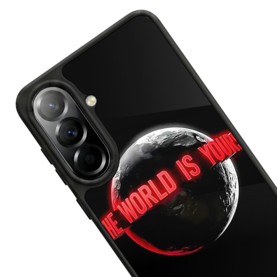 Samsung Galaxy A37 Uyumlu Scarface Tasarımlı Glossy Premium Kılıf