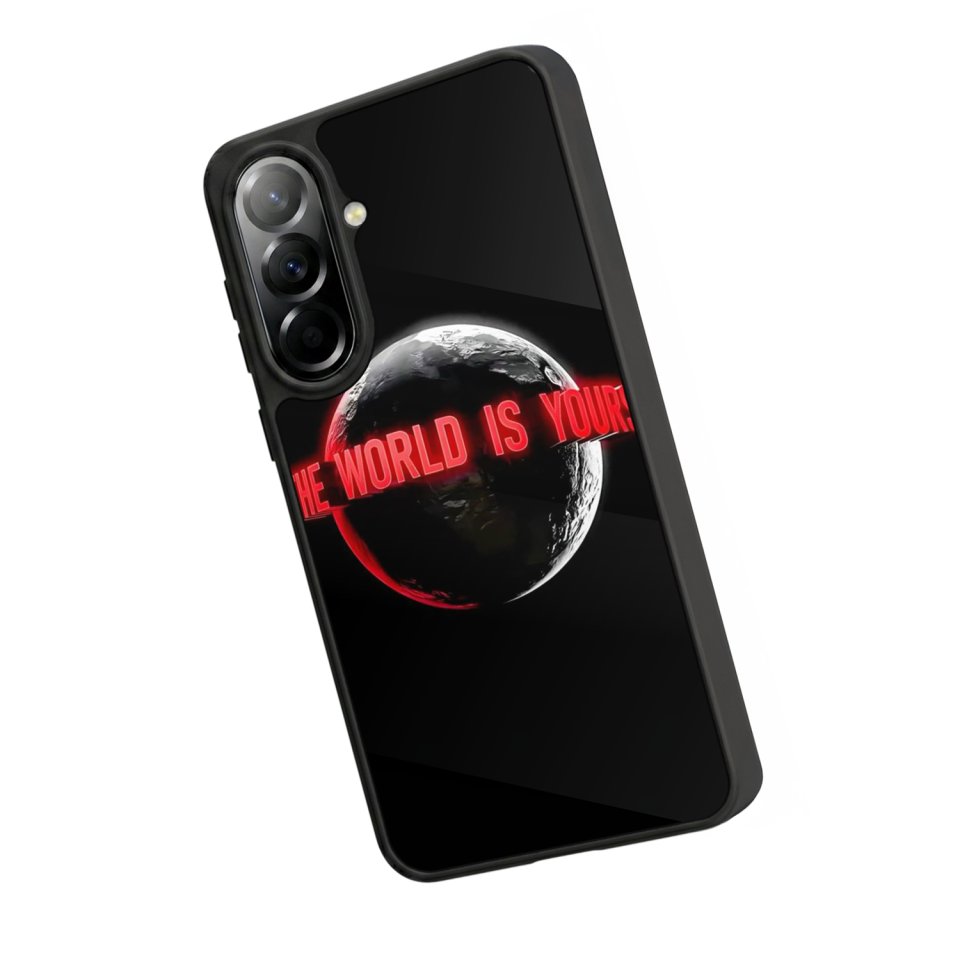 Samsung Galaxy A37 Uyumlu Scarface Tasarımlı Glossy Premium Kılıf