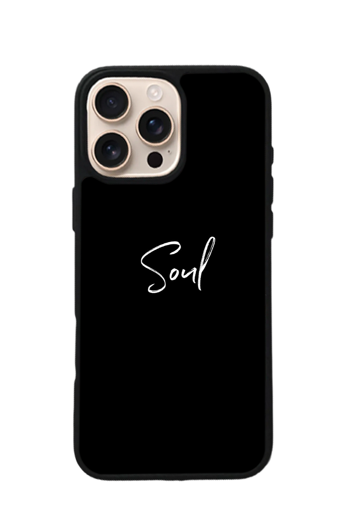 iPhone 15 Pro Uyumlu SOUL Tasarımlı Glossy Premium Kılıf