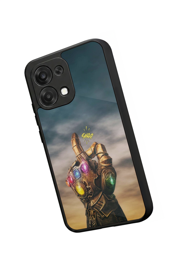 Oppo A6 Pro Uyumlu Thanos Tasarımlı Glossy Premium Kılıf