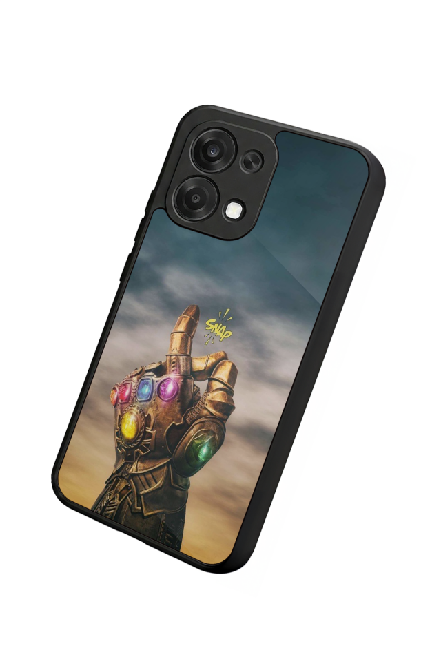 Oppo A6 Pro Uyumlu Thanos Tasarımlı Glossy Premium Kılıf