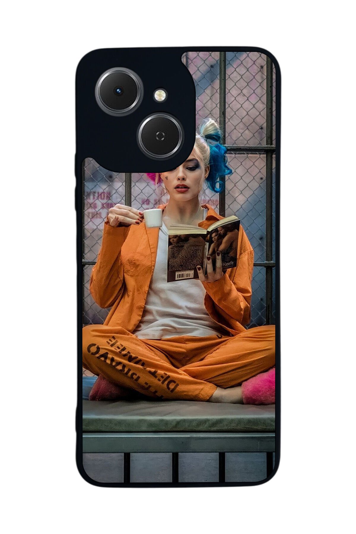 Tecno Spark 40C Uyumlu HarleyQueen Tasarımlı Glossy Premium Kılıf