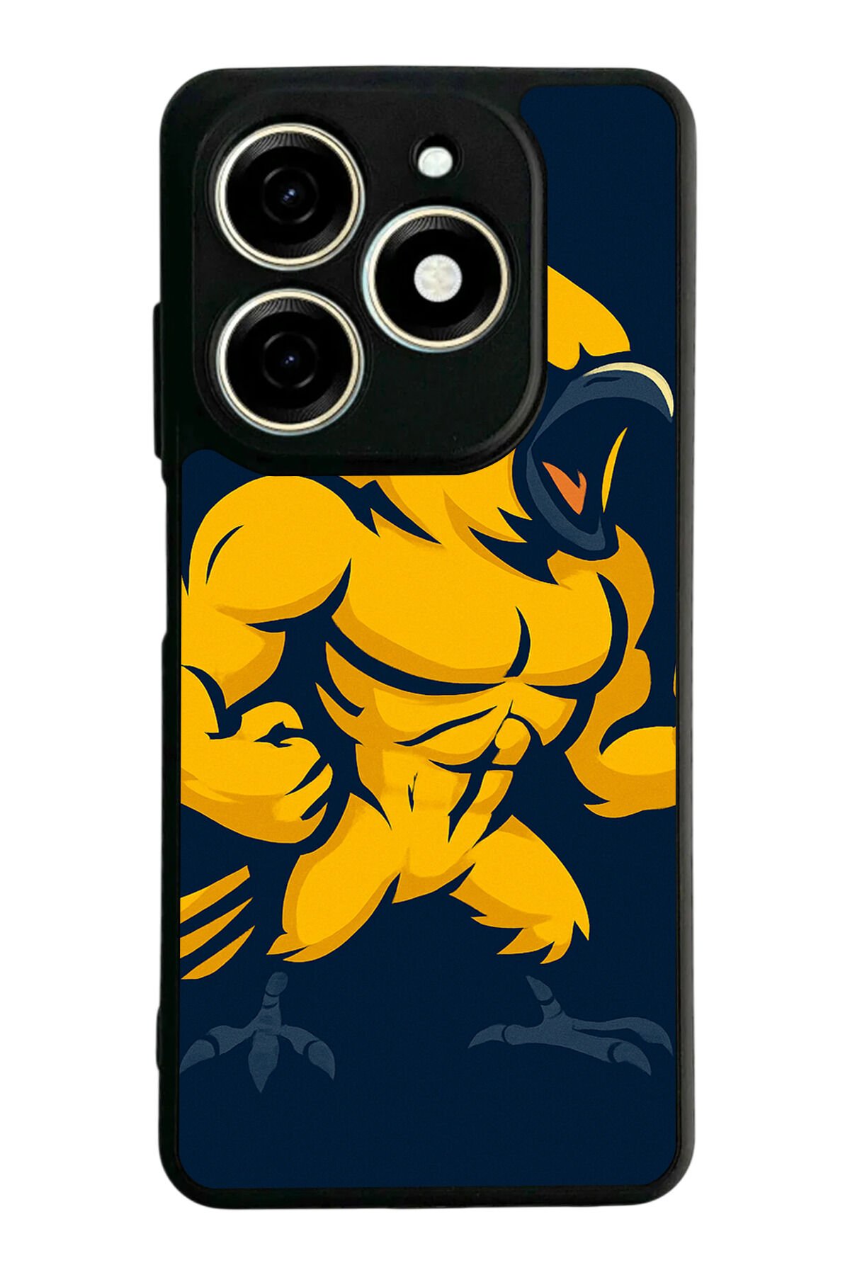 Infınıx Smart 8 Pro Uyumlu Fenerbahce Tasarımlı Glossy Premium Kılıf